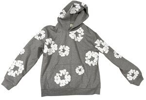 Denim Tears Cotton Wreath Sweatshirt Hoodie Gray, Size L